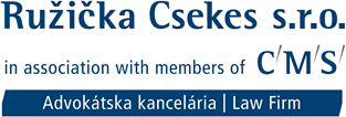 Ružička Csekes s.r.o. in association with members of CMS 