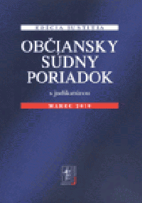 Občiansky súdny poriadok s judikatúrou