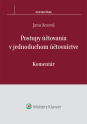 Postupy účtovania v jednoduchom účtovníctve - Komentár