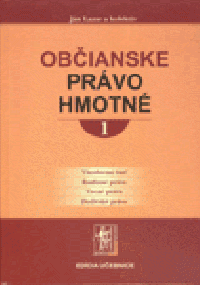 Občianske právo hmotné, 1. a 2. zväzok