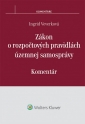 Zákon o rozpočtových pravidlách územnej samosprávy – komentár