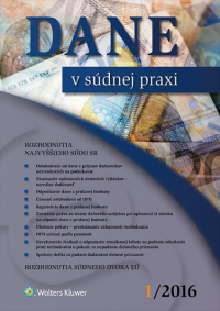 Dane v súdnej praxi