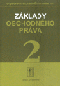 Základy obchodného práva, 2. časť